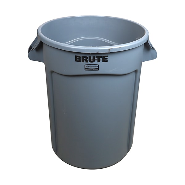 Rubbermaid Trash Can-32Gal Rnd Gray For - Part# Rbmdfg263200Gray RBMDFG263200GRAY - main